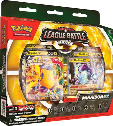 Pokémon Miraidon Ex League battle Deck