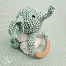 Load image into Gallery viewer, DIY Crochet Kit - Rattle Elephant
