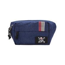 Load image into Gallery viewer, One Piece Live Action Straw Hat Pirates Logo 11.5” Navy Fanny Pack

