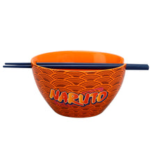 Load image into Gallery viewer, Naruto Anime Heroes 20 oz Ramen Bowl With Chopsticks

