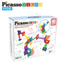 Load image into Gallery viewer, 50 Piece Magnetic Marble Run Track
