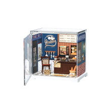 Load image into Gallery viewer, DIY Miniature House Kit: Butter Bakery House with Dust Cover
