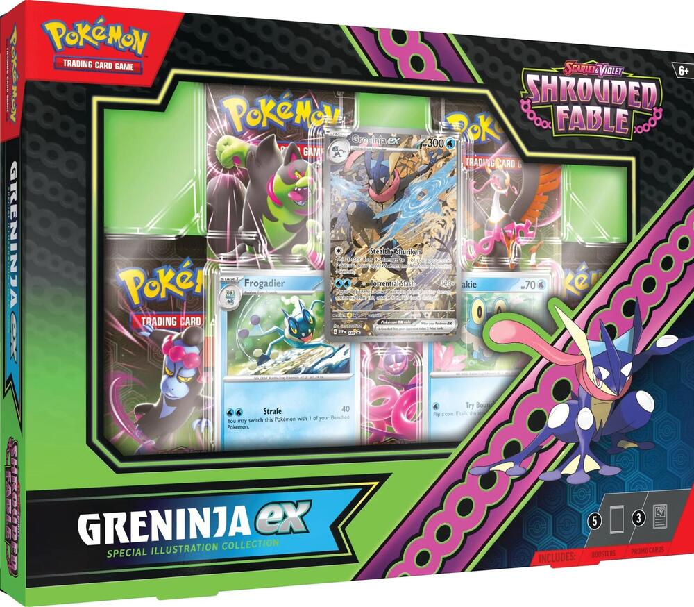 Pokémon Shrouded Fable Greninja ex Box