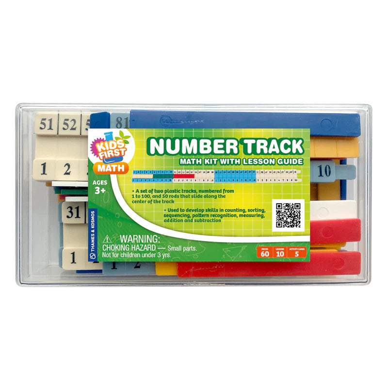 Pimgry Math Track Kids First Math: Number Track Math Kit with Lesson Guide – AkCrazyCollector