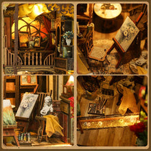 Load image into Gallery viewer, DIY Book Nook Kit: Golden Twilight Studio
