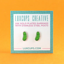 Load image into Gallery viewer, Pickle Earrings
