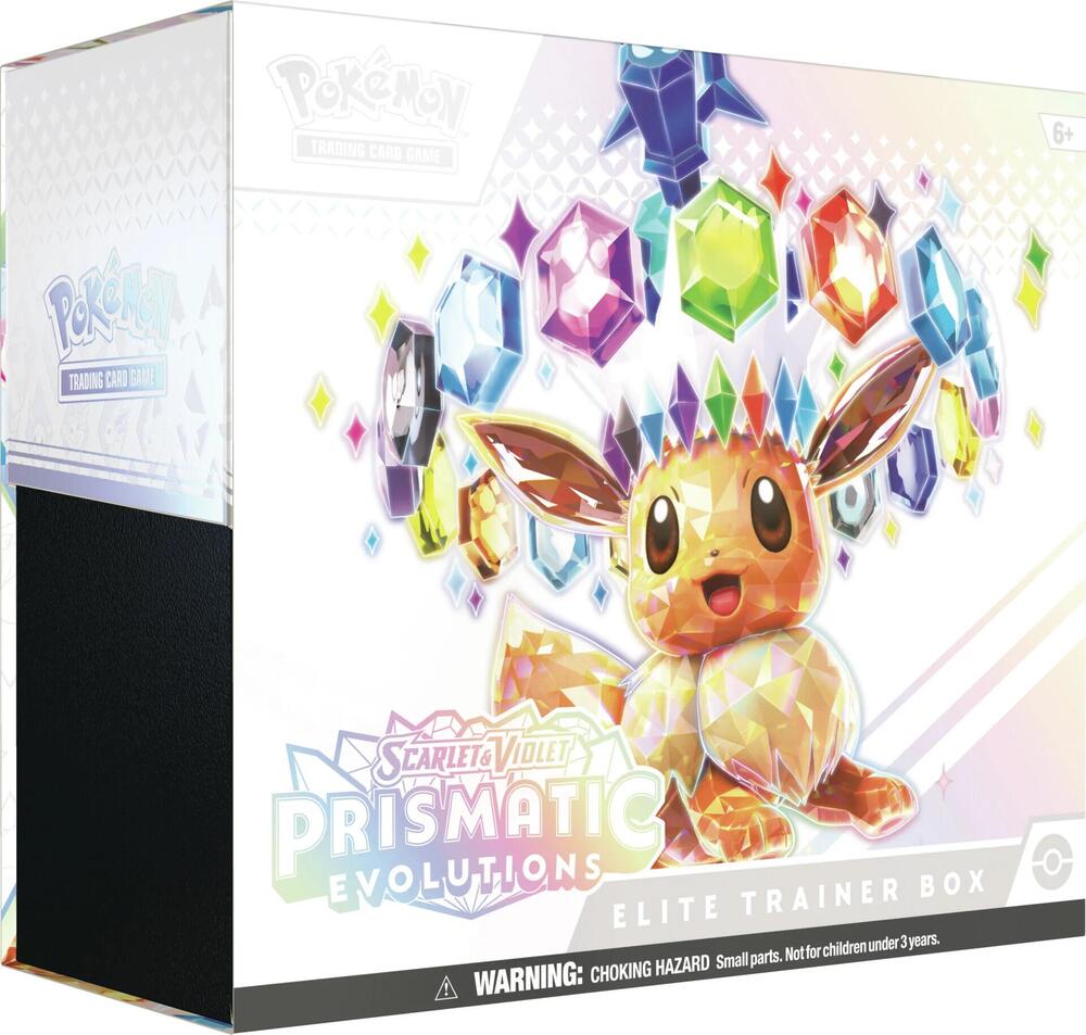 Pre- Order Pokémon Prismatic Evolutions Elite Trainer Box