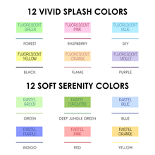 Load image into Gallery viewer, Dual-Tip Notetaking Pen Set Of 6: Vivid Splash
