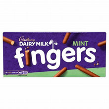 Load image into Gallery viewer, Cadbury Mint Chocolate Fingers (UK)
