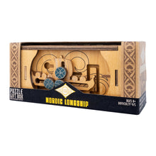 Load image into Gallery viewer, Nordic Longship Secret Puzzle Gift Box
