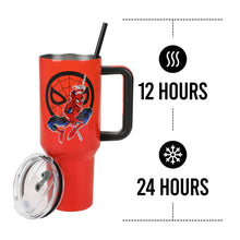 Load image into Gallery viewer, Marvel Spider-Man 40 oz. Stainless Steel Tumbler
