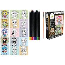 Load image into Gallery viewer, Artissimo -S Manga workshop watercolor pencils Chibi
