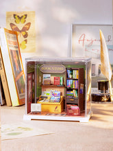 Load image into Gallery viewer, DIY Miniature House Kit: Memory Book Store with Dust Cover
