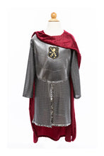 Load image into Gallery viewer, Silver Knight Tunic with Cape | 5-6
