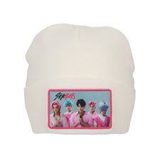 Load image into Gallery viewer, KPop Demon Hunters Saja Boys White Cuff Knit Beanie
