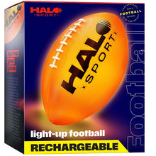 Load image into Gallery viewer, Rechargeable Light Up Football - Glow in The Dark Ball
