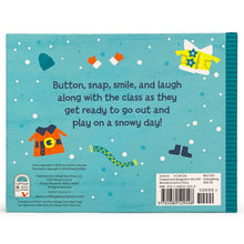 Load image into Gallery viewer, Button Your Buttons Winter Snow Board Book
