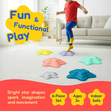 Load image into Gallery viewer, STAR SHAPED STEPPING STONES, 6 PIECE SET
