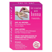 Load image into Gallery viewer, Earth Henna Freestyle Kit – Classic

