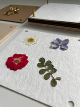 Load image into Gallery viewer, Flower Press Kit - Pressed Floral Accessories: White
