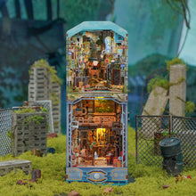 Load image into Gallery viewer, DIY Miniature House Book Nook Kit: Haven Zero w/ Dust Cover
