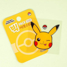 Load image into Gallery viewer, Pokemon Characters Big Face Epoxy Deco Sticker Pack
