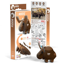 Load image into Gallery viewer, EUGY Moose 3D Puzzle
