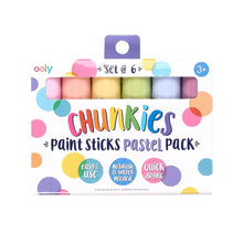 Load image into Gallery viewer, Chunkies Paint Sticks: Pastel - Set of 6

