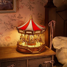 Load image into Gallery viewer, 3D Wooden Puzzle: Classic Carousel
