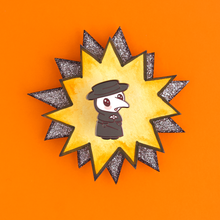 Load image into Gallery viewer, Plague Doctor Pin

