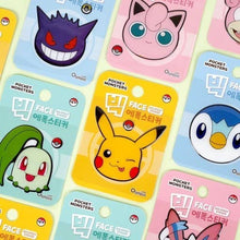 Load image into Gallery viewer, Pokemon Characters Big Face Epoxy Deco Sticker Pack
