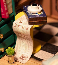 Load image into Gallery viewer, DIY Miniature House Book Nook Kit: Bookstore

