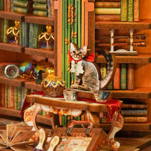 Load image into Gallery viewer, DIY Book Nook Kit: Magical Library w/ Dust Cover
