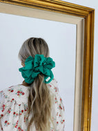 JUMBO SCRUNCHIE CLOUDY GREY