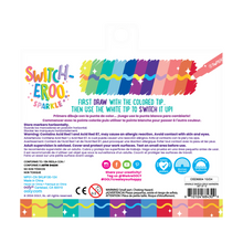 Load image into Gallery viewer, Switch-Eroo Sparkle Glittery Color Changing Markers- 12 pc
