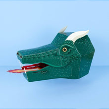 Load image into Gallery viewer, Make Your Own Fire-Breathing Dragon Mask
