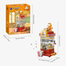 Load image into Gallery viewer, Garfield Funny Machines - Popcorn Machine building block set
