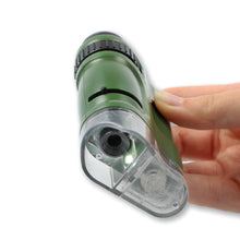 Load image into Gallery viewer, 20x-40x, Zoom LED Lighted Pocket Microscope - Science Fun
