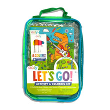 Load image into Gallery viewer, Let's Go!: Activity &amp; Coloring Kit - Robo Dinos
