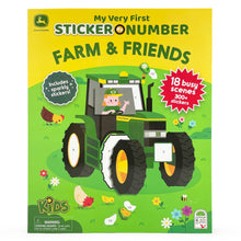 Load image into Gallery viewer, First Sticker by Number John Deere Kids Farm &amp; Friends
