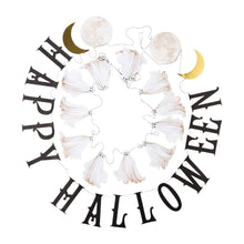 Load image into Gallery viewer, Happy Halloween Ghost Banner Set
