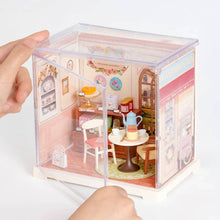 Load image into Gallery viewer, DIY Miniature House Kit: Honey Tea Lounge with Dust Cover
