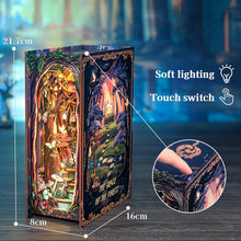 Load image into Gallery viewer, DIY Book Nook Kit: Grace of the Forest w/ Dust Cover
