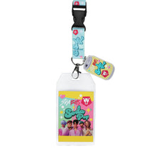 Load image into Gallery viewer, Kpop Demon Hunters Saja Boys 22-inch Lanyard with Clear ID Sleeve and Rubber Charm
