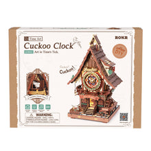 Load image into Gallery viewer, DIY Wooden Puzzle: Cukoo Clock
