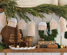 Load image into Gallery viewer, Gingerbread Felt Houses Banner
