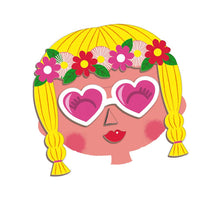 Load image into Gallery viewer, Magneti'book - Girl's Crazy Faces
