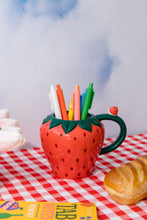 Load image into Gallery viewer, Ceramic Mug, Strawberry
