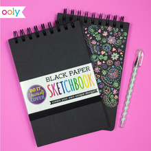 Load image into Gallery viewer, D.I.Y. Cover Sketchbook - Black Paper
