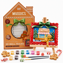 Load image into Gallery viewer, Christmas 3D Paint Kit | Gingerbread House | DIY
